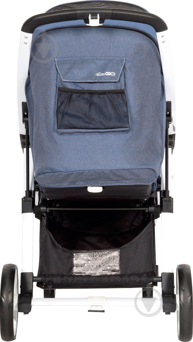 Коляска прогулочная EasyGo Quantum 2017 denim 6292 - фото 6
