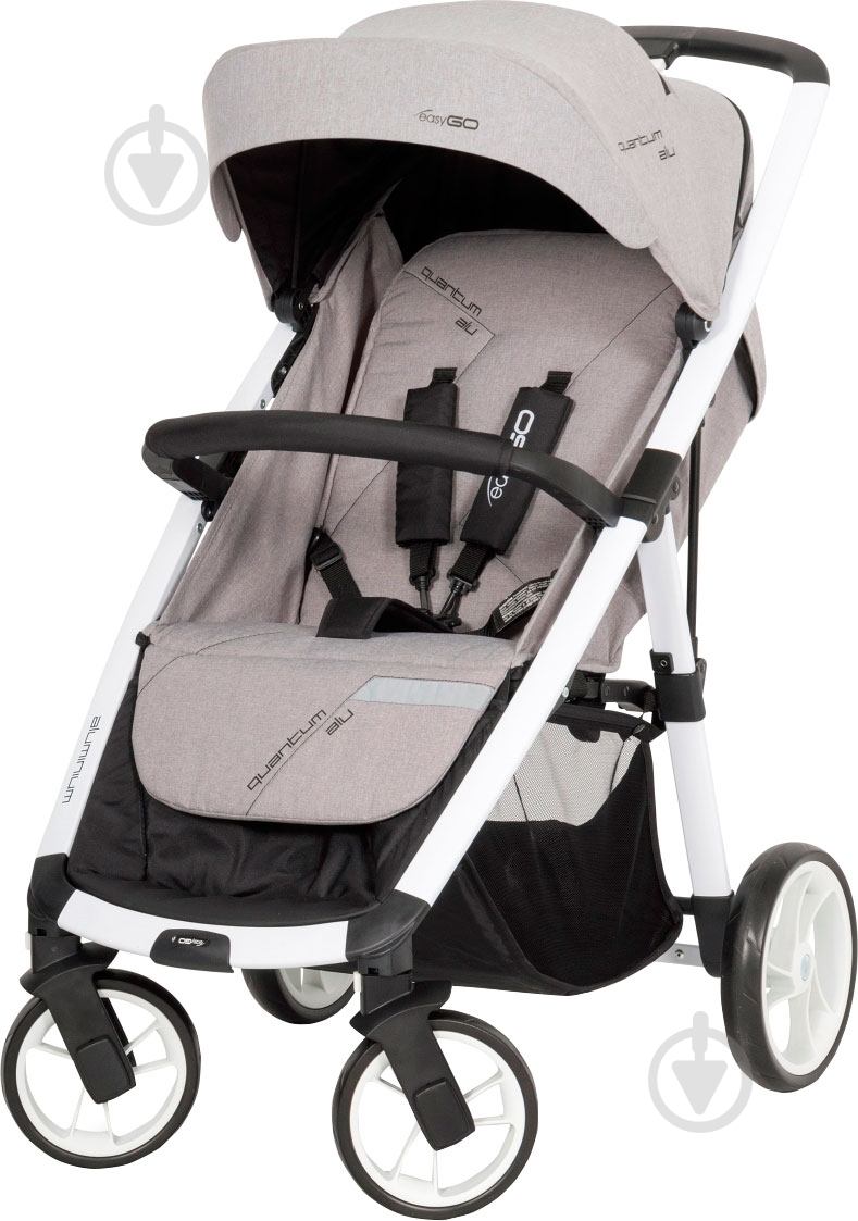 Коляска прогулочная EasyGo Quantum 2017 grey fox 6293 - фото 1