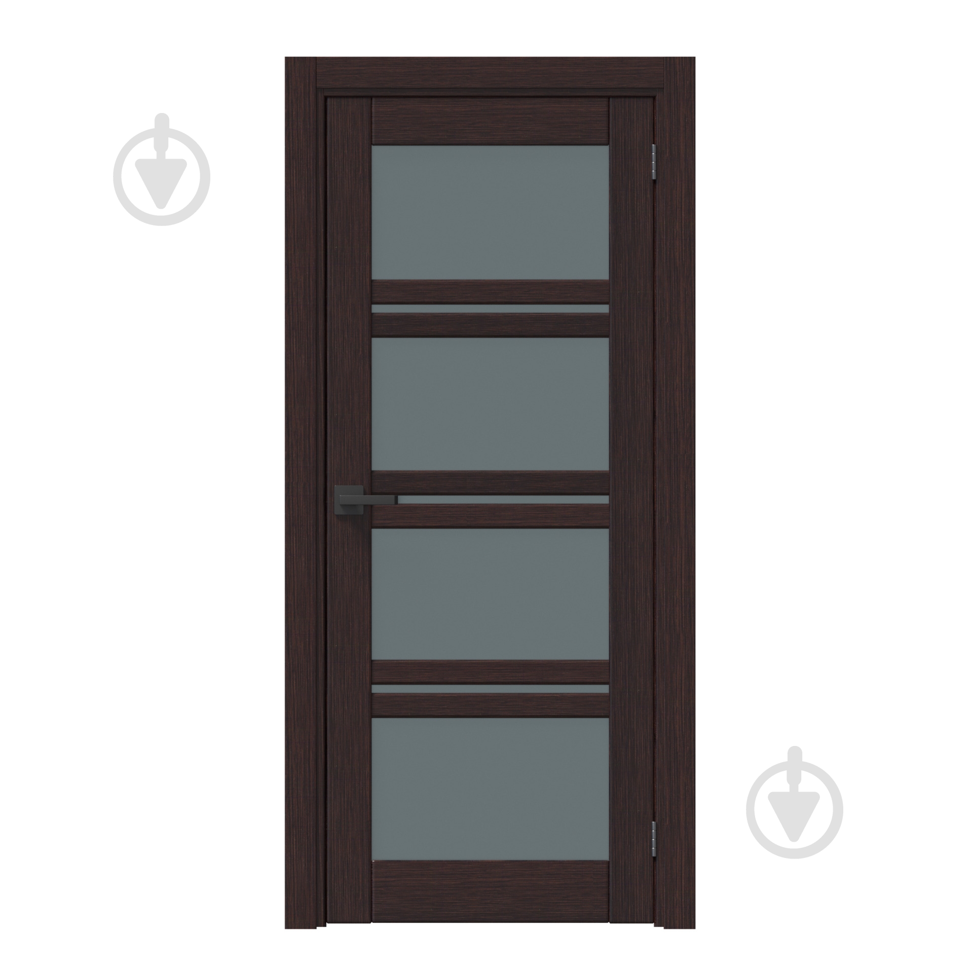 Дверное полотно IN WOOD Standart St-1.3 600 мм шпон коричневый - фото 1 Дверное полотно IN WOOD Standart St-1.3 600 мм шпон коричневый - фото 1