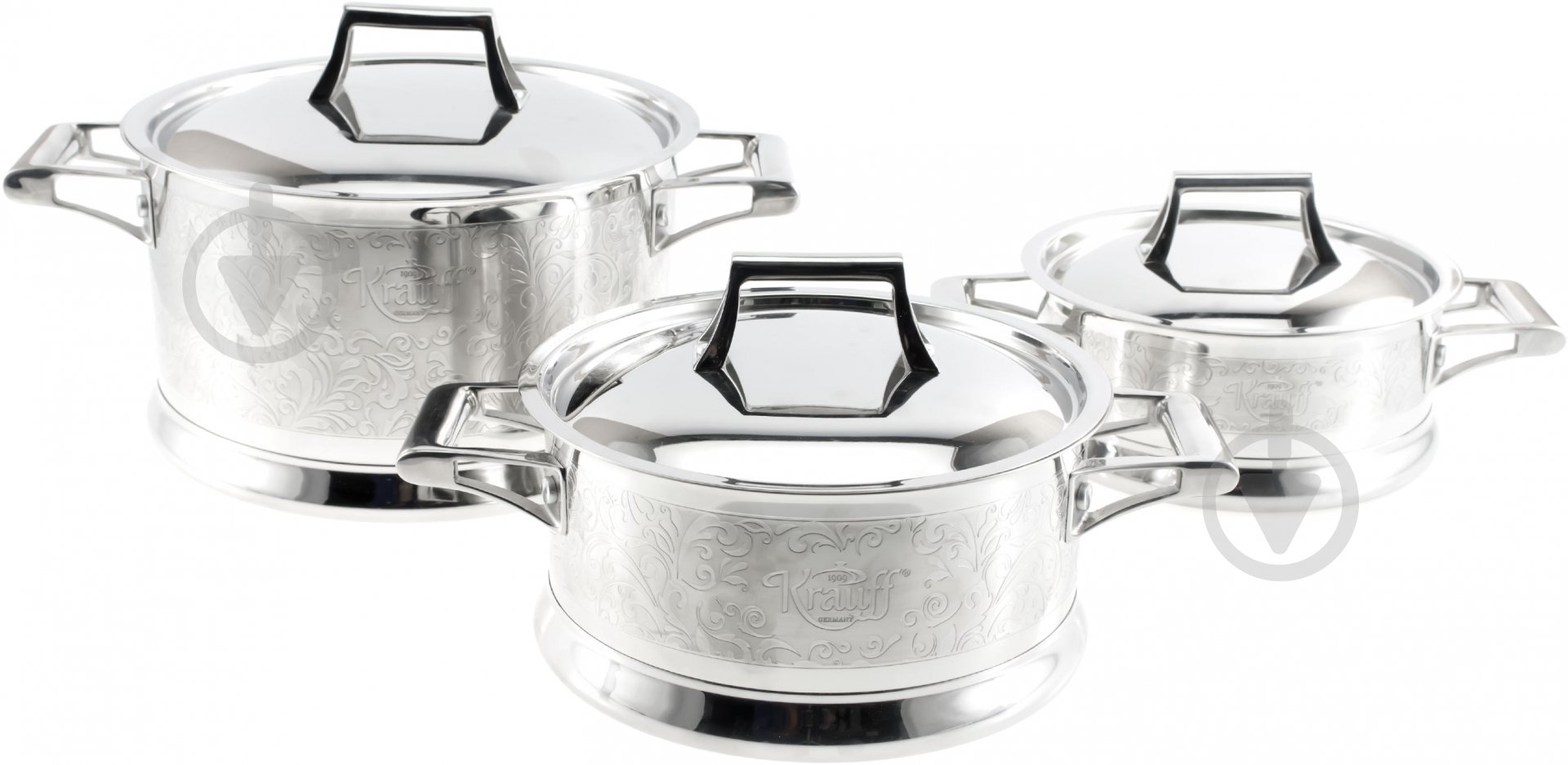 Набір каструль Krauff 6 предметів 26-247-001 - фото 1