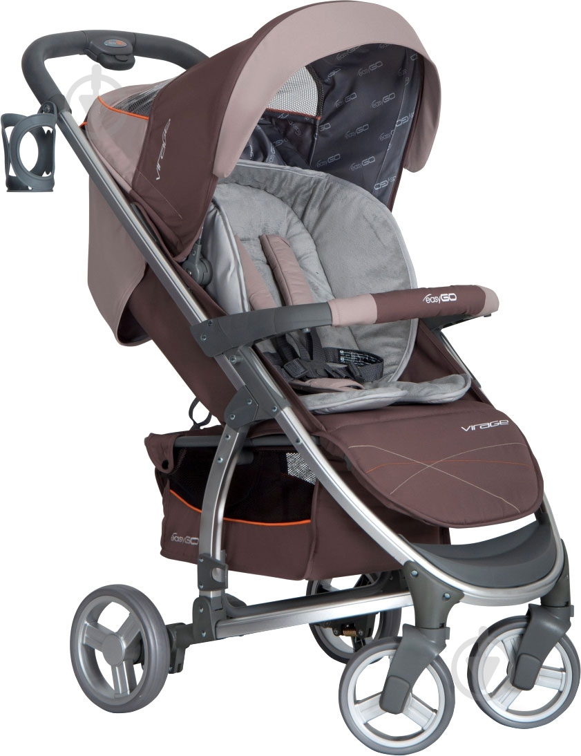 Коляска прогулочная EasyGo Virage latte 5009 - фото 1