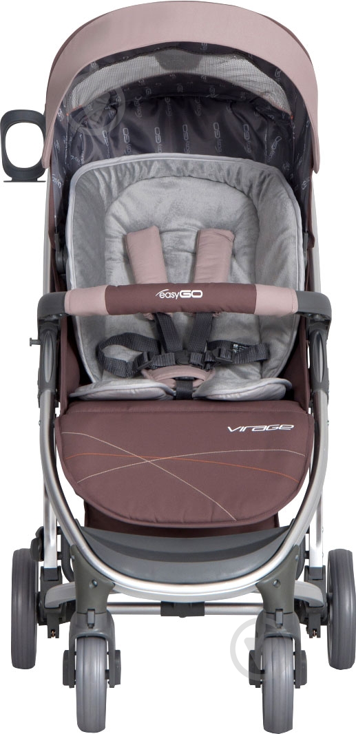 Коляска прогулочная EasyGo Virage latte 5009 - фото 3