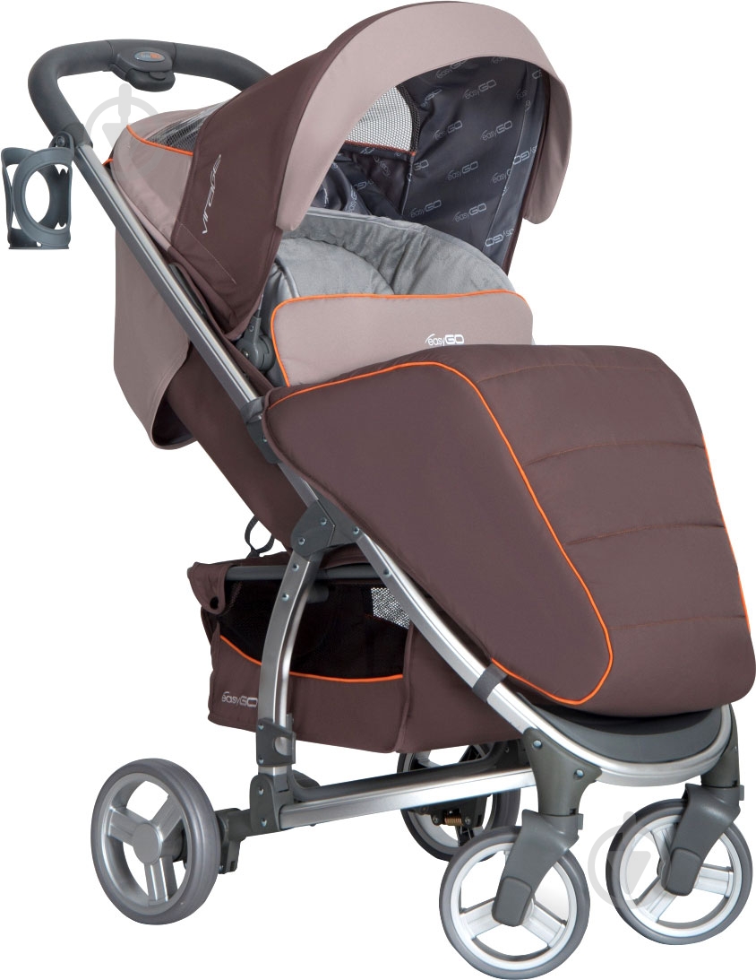 Коляска прогулочная EasyGo Virage latte 5009 - фото 2