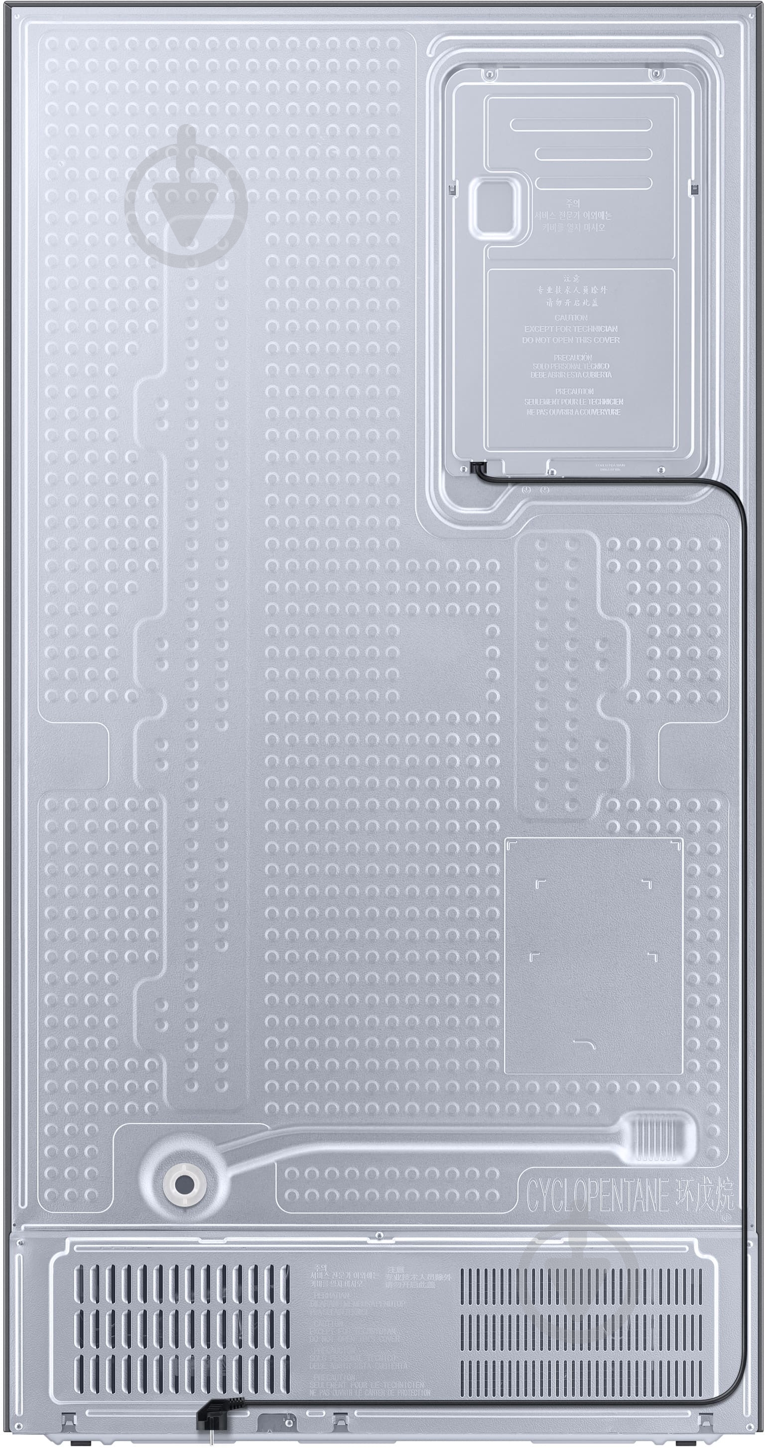 Холодильник Samsung Side-by-side RS68CG853EB1UA - фото 4