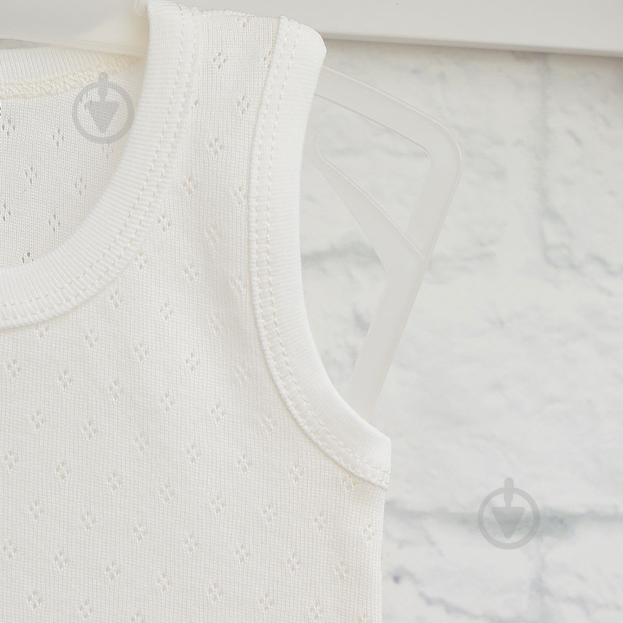 Боди-майка унисекс Blanka р.56-62 бежевый 110806 - фото 2 Боди-майка унисекс Blanka р.56-62 бежевый 110806 - фото 2