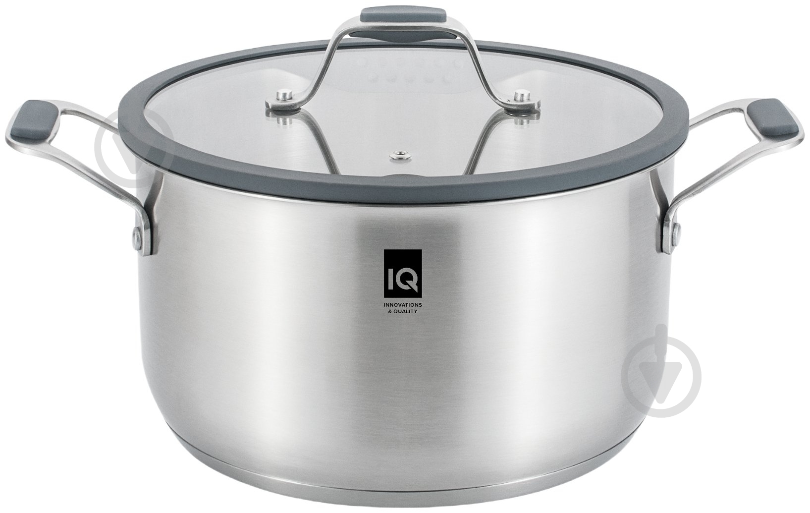 Кастрюля с крышкой IQ Be Brave 4.2 л (IQ-2052-22) - фото 1 Кастрюля с крышкой IQ Be Brave 4.2 л (IQ-2052-22) - фото 1