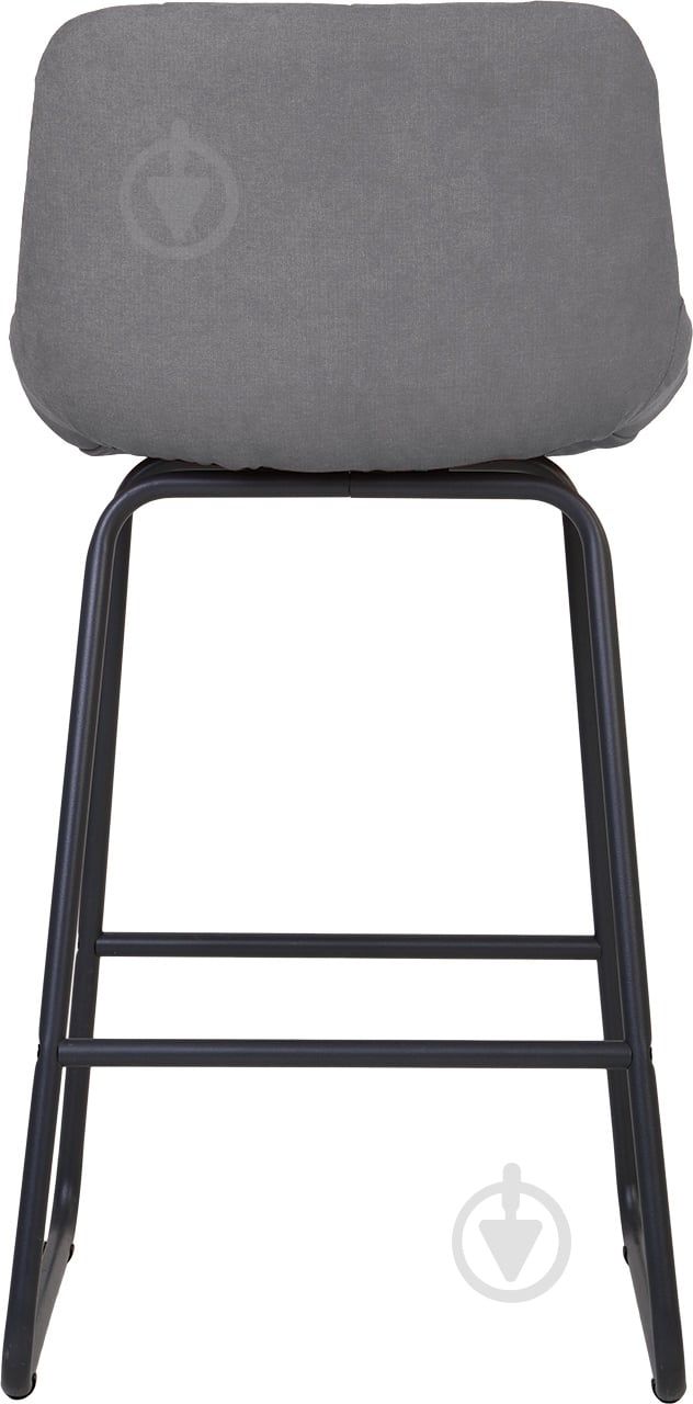 Стілець барний Nowy Styl NICOLE HOKER CFS LB BLACK (BOX-2) SQR (CH) SORO-93 сірий - фото 3