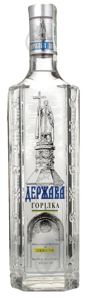 Горілка ДЕРЖАВА 0,75 л - фото 1 Горілка ДЕРЖАВА 0,75 л - фото 1