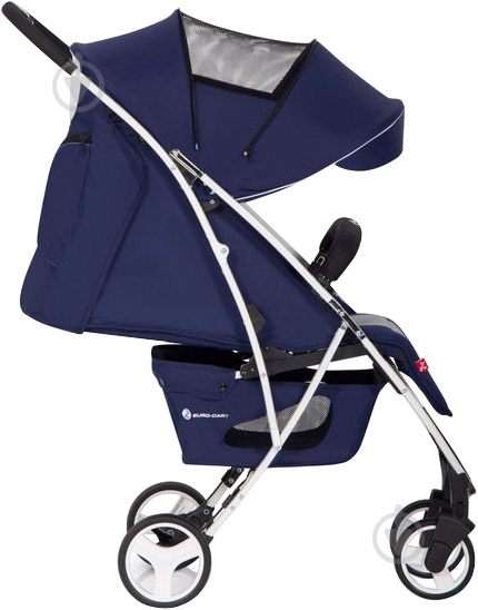Коляска прогулочная Euro-Cart Volt denim 5982 - фото 5