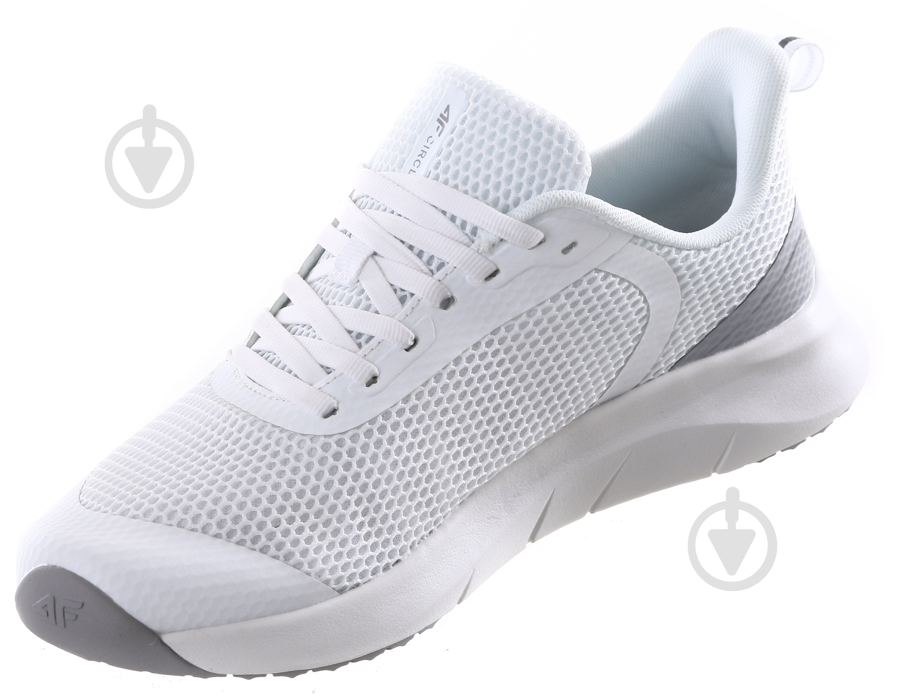 Кроссовки женские демисезонные 4F 4FMM00FSPOF027-10S белые - фото 4