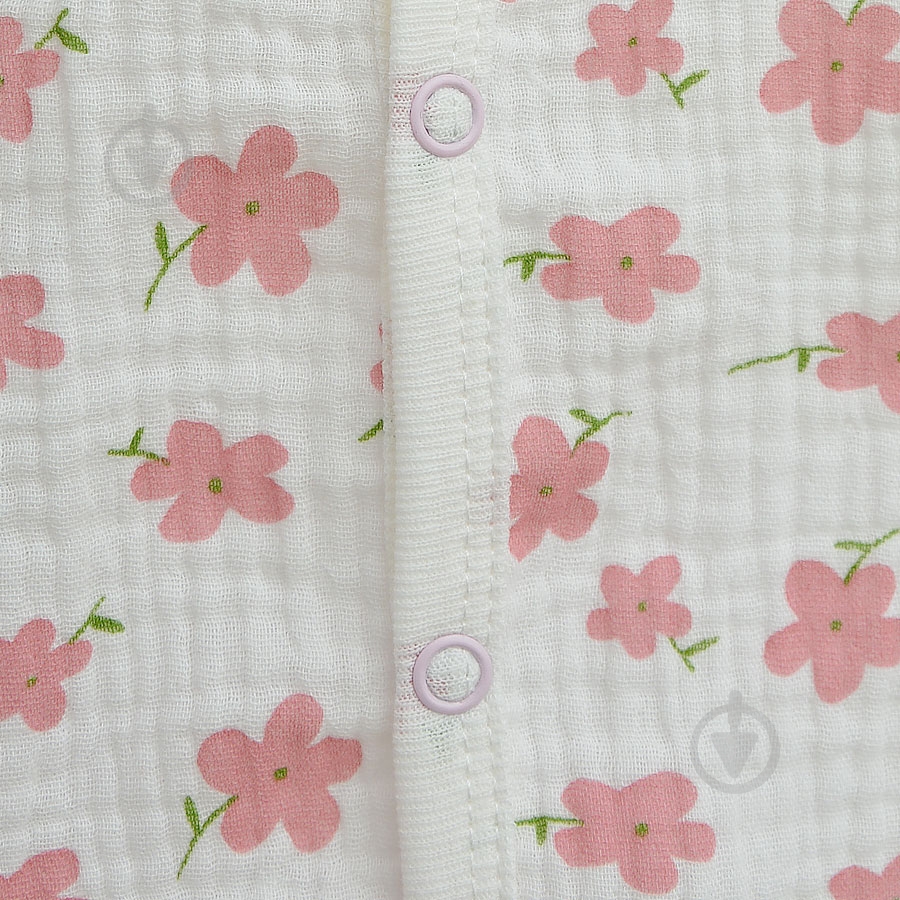 Пісочник для дівчинки Blanka Квіти р.68-74 рожевий 110795 - фото 3