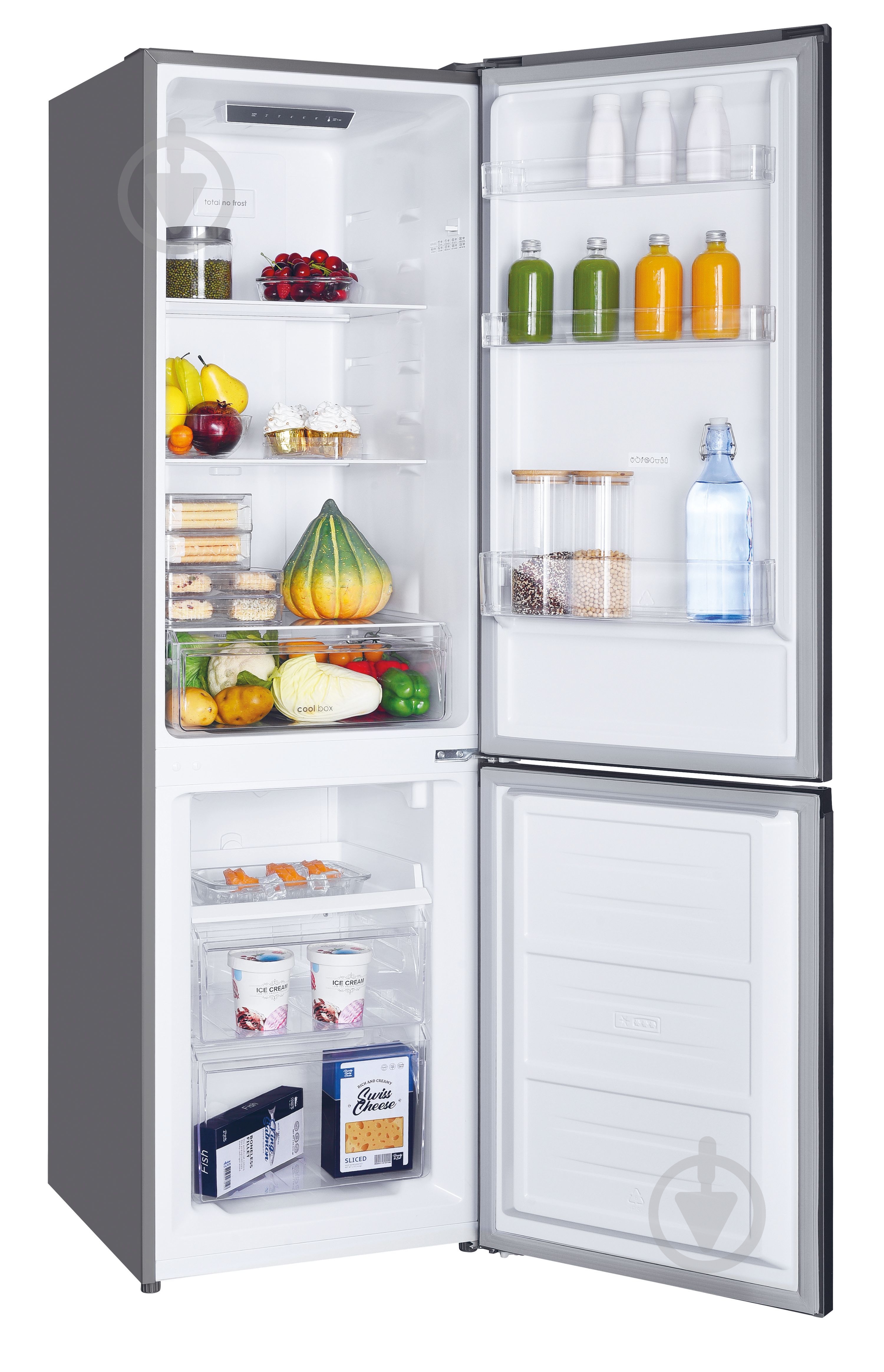 Холодильник Candy CCH1T518FX - фото 8