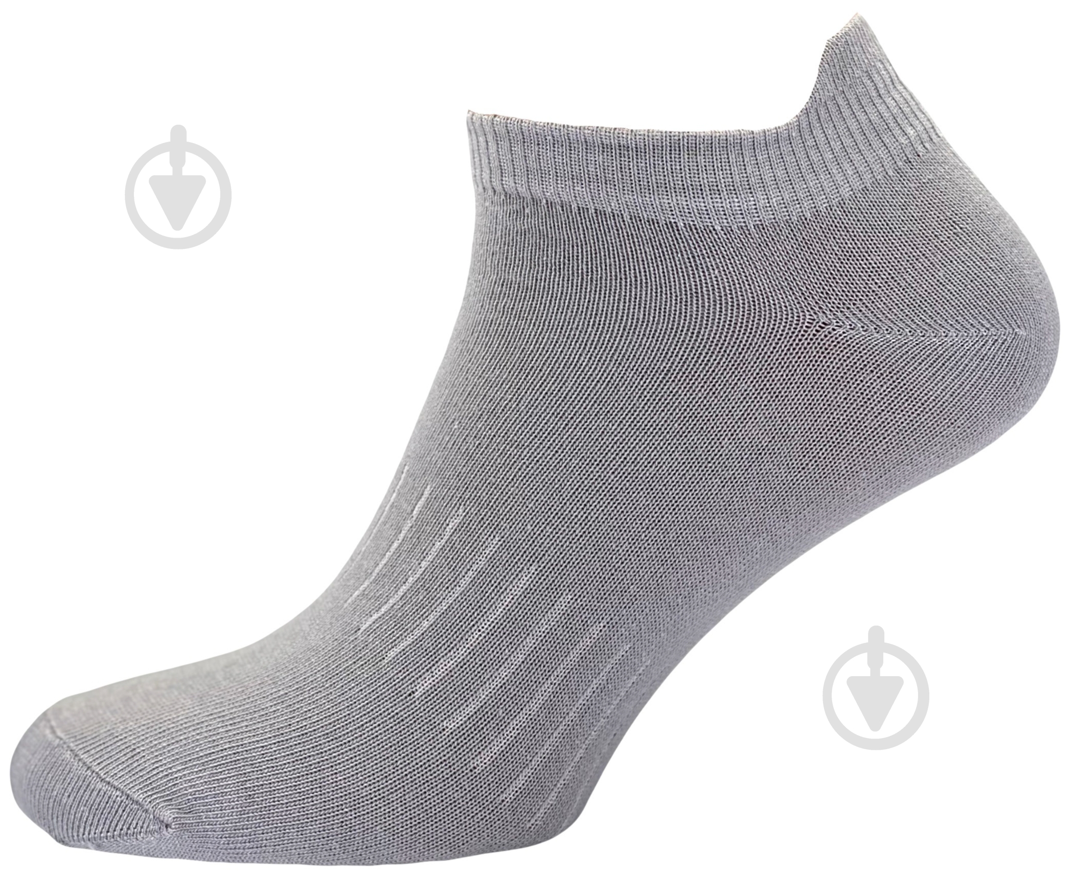 Шкарпетки чоловічі L&R Л&П 223 (короткі з язичком) 05 р.40-41 світло-сірий 1 шт. - фото 1 Шкарпетки чоловічі L&R Л&П 223 (короткі з язичком) 05 р.40-41 світло-сірий 1 шт. - фото 1