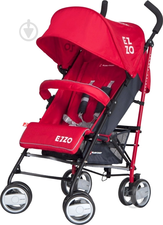Коляска-трость Euro-Cart Ezzo scarlet 5171 - фото 1
