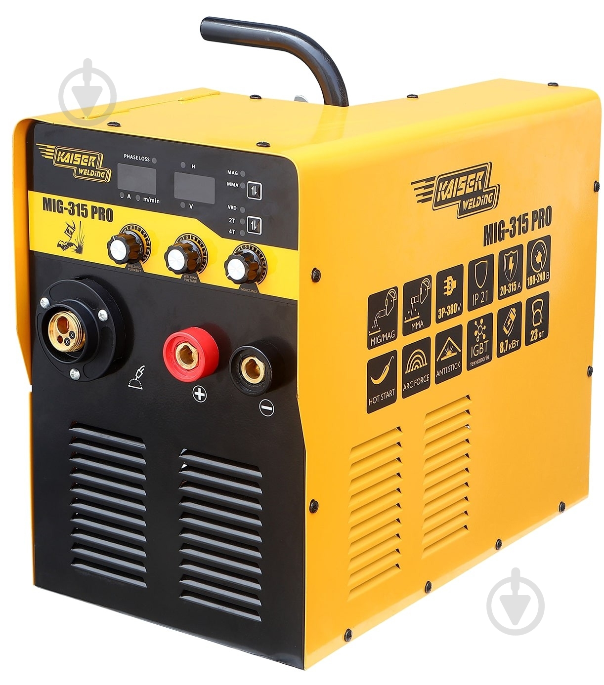 Полуавтомат сварочный MIG-315 PRO Kaiser - фото 1 Полуавтомат сварочный MIG-315 PRO Kaiser - фото 1