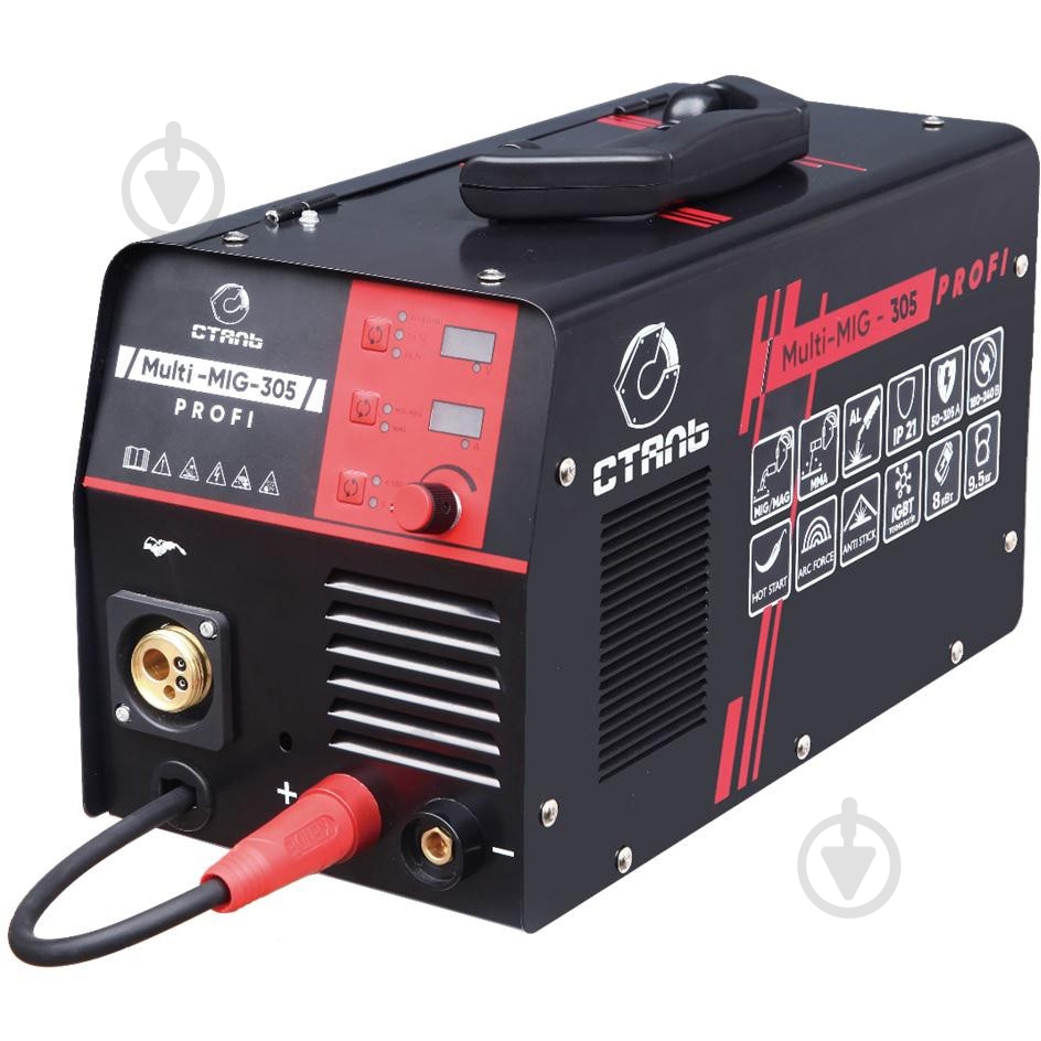 Инвертор сварочный MULTI-MIG-305 PROFI Сталь - фото 1 Инвертор сварочный MULTI-MIG-305 PROFI Сталь - фото 1