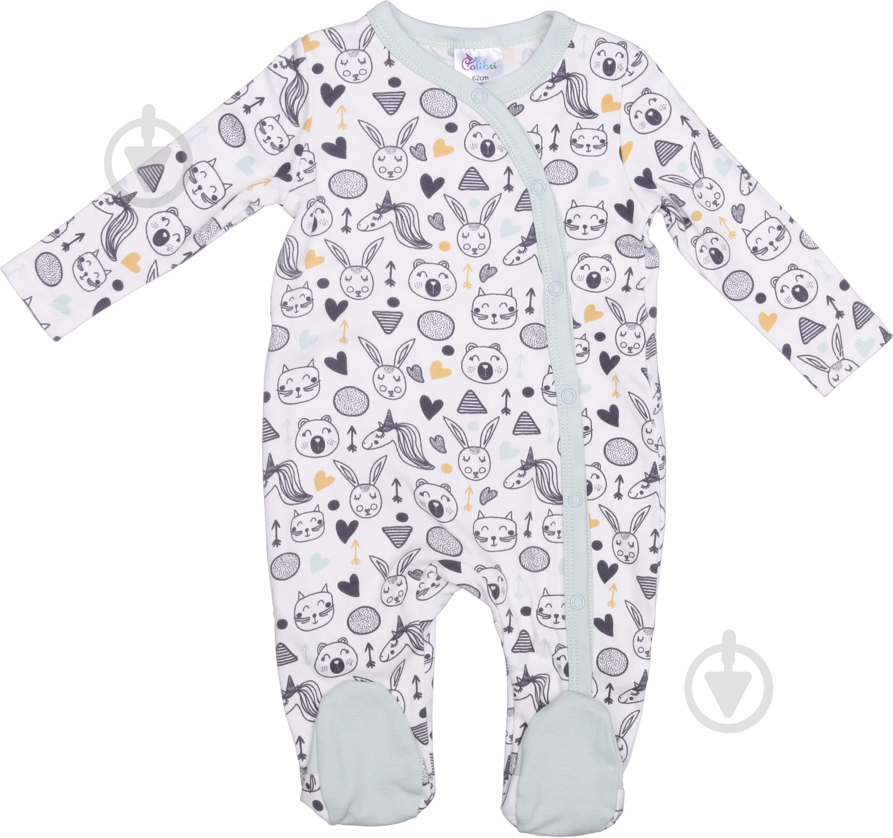 Чоловічок Colibrі р.62 мульті CLB001 - фото 2 Чоловічок Colibrі р.62 мульті CLB001 - фото 2