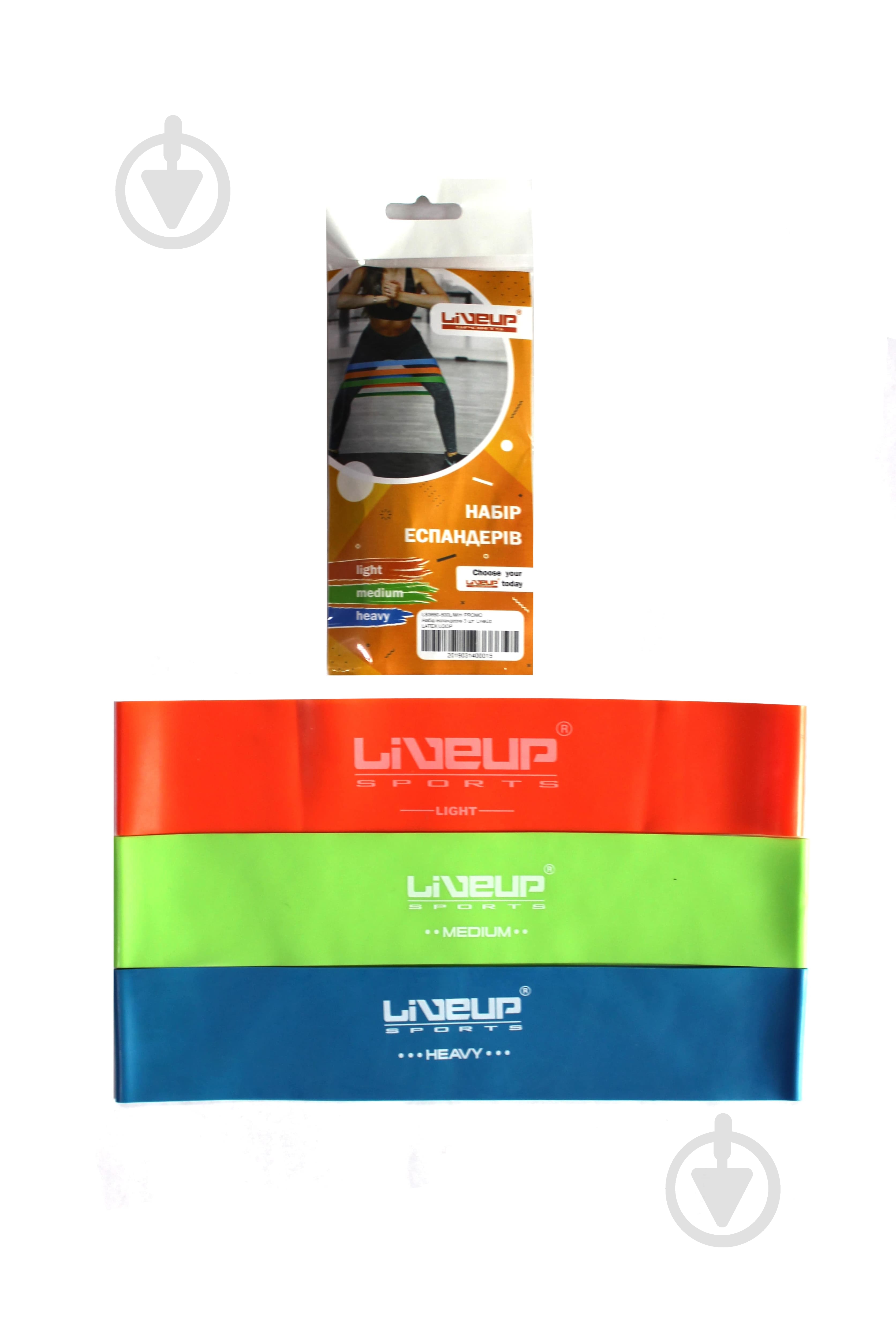 Лента для фитнеса LiveUp LATEX LOOP LS3650-500L/M/H PROMO - фото 1 Лента для фитнеса LiveUp LATEX LOOP LS3650-500L/M/H PROMO - фото 1