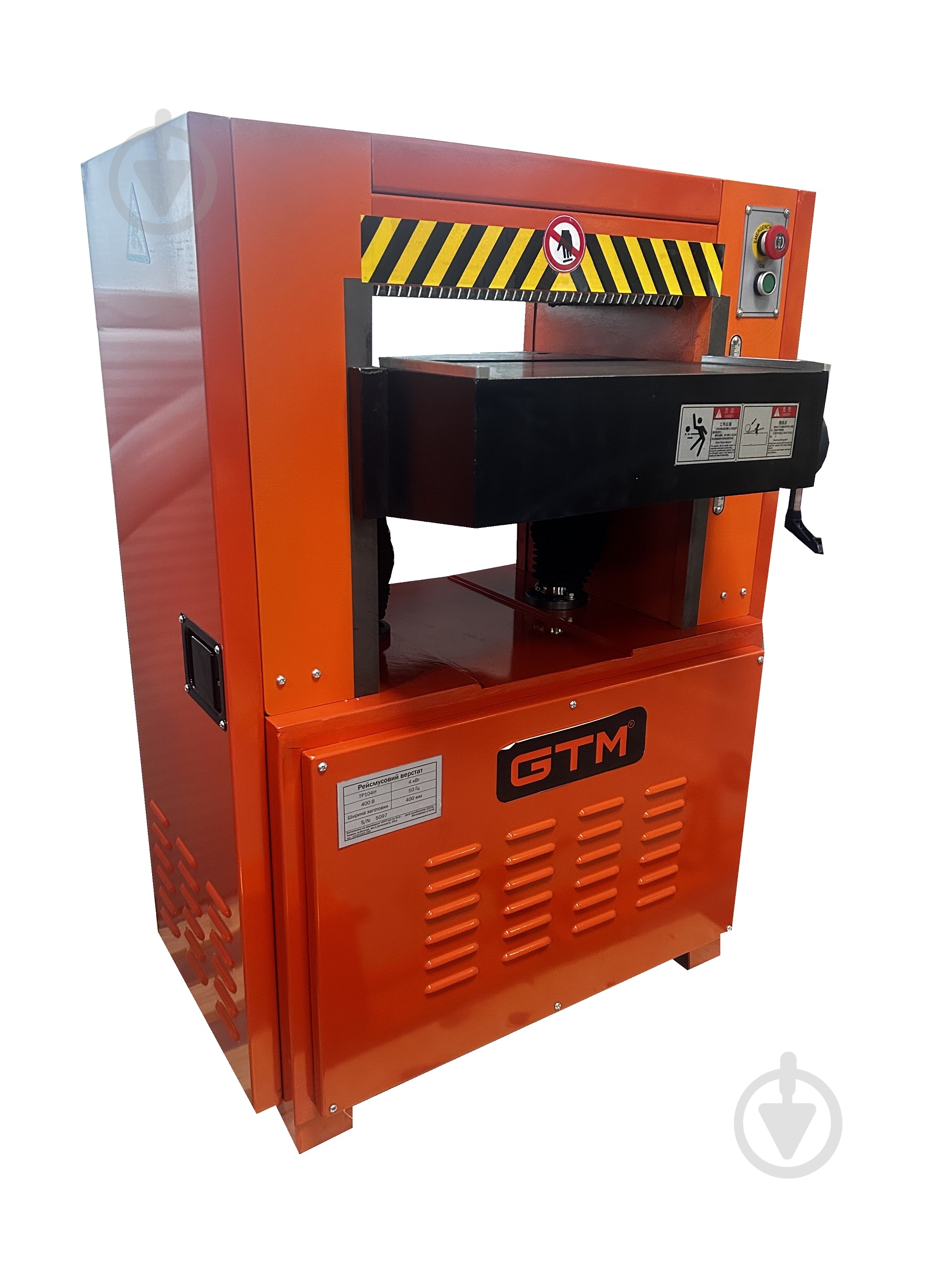 Рейсмусовый станок GTM 4,0 кВт TP104H - фото 1