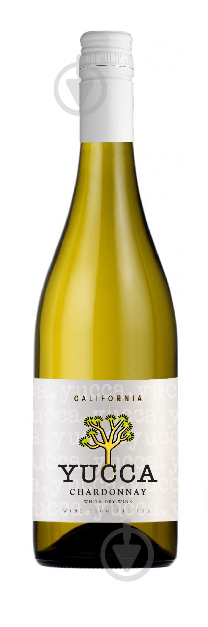 Вино Yucca Chardonnay белое сухое 0,75 л - фото 1