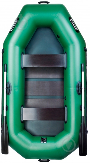 Лодка надувная Ладья ЛТ-240С зеленый - фото 1