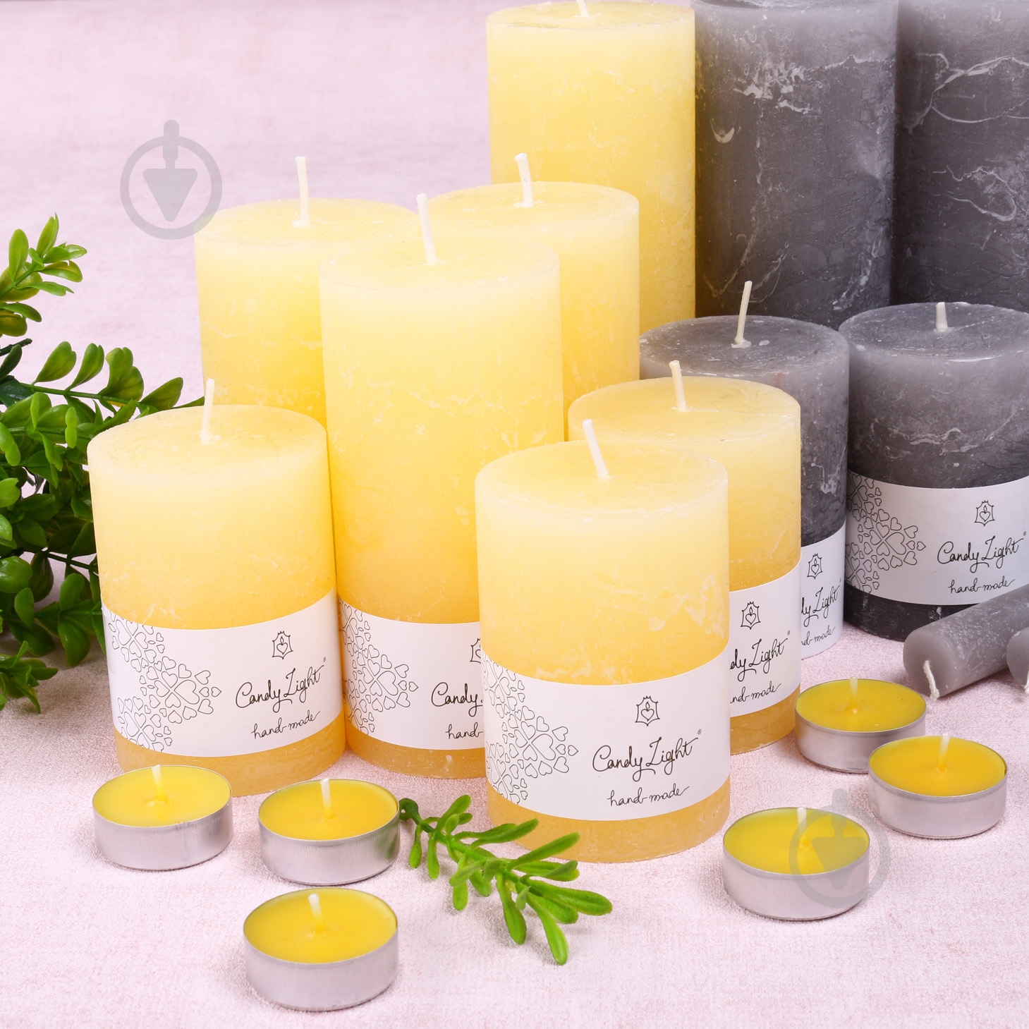 Свеча ароматическая Candy Light Айвори С07*15/1-1.9 - фото 2