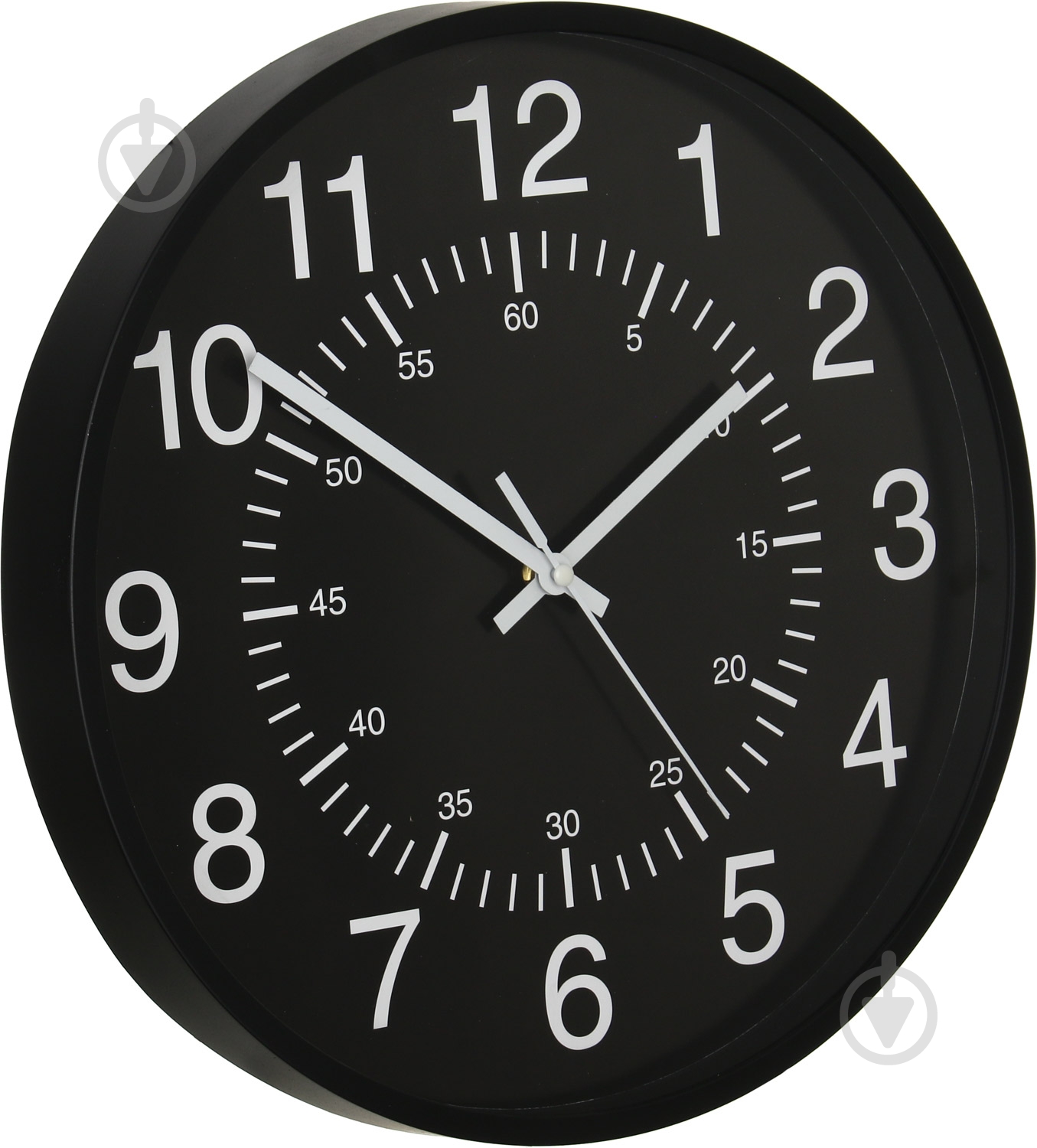 Часы настенные Timer 30,5x4,1 см черный - фото 2