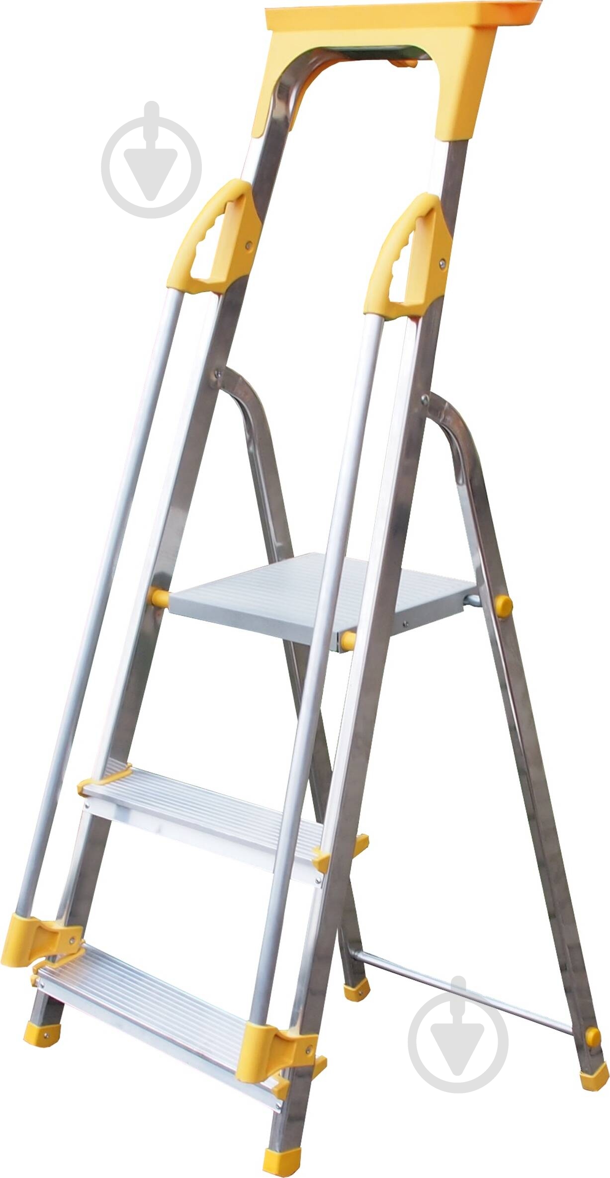 Лестница-стремянка Baulich AL-PF3 с перилами - фото 1