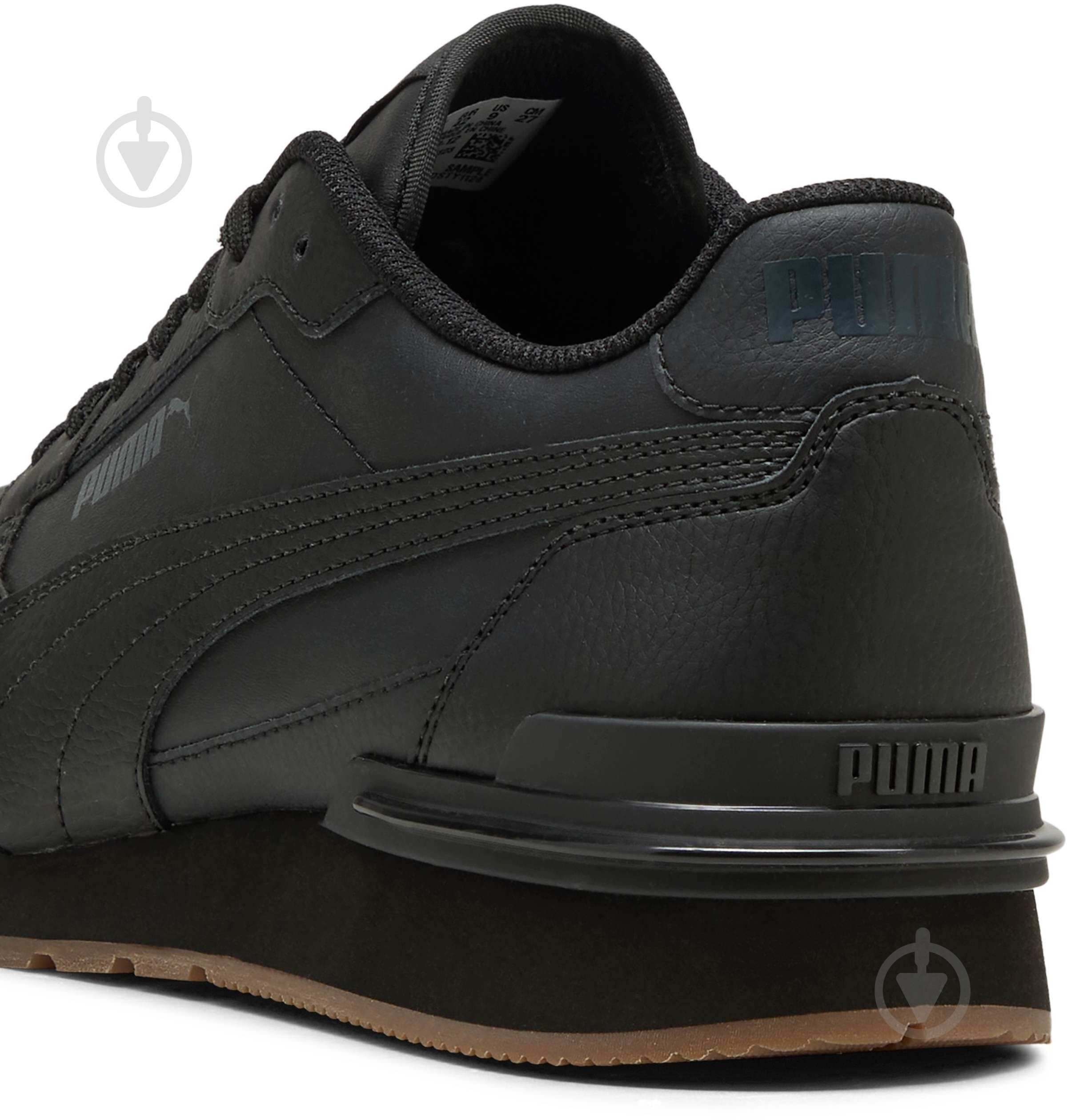 Кросівки чоловічі демісезонні Puma ST RUNNER V4 L 39906812 р.42,5 чорні - фото 4