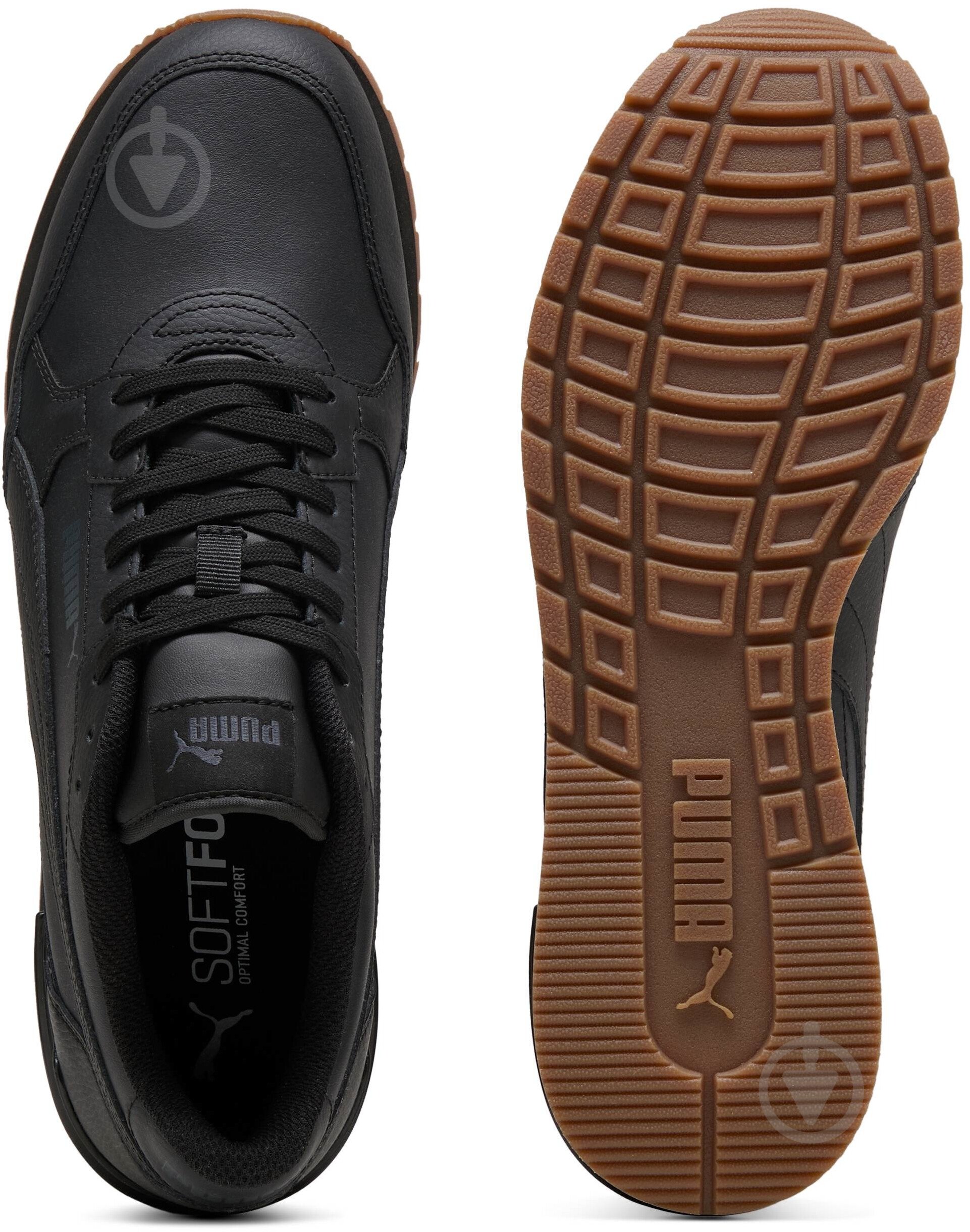 Кросівки чоловічі демісезонні Puma ST RUNNER V4 L 39906812 р.42,5 чорні - фото 6