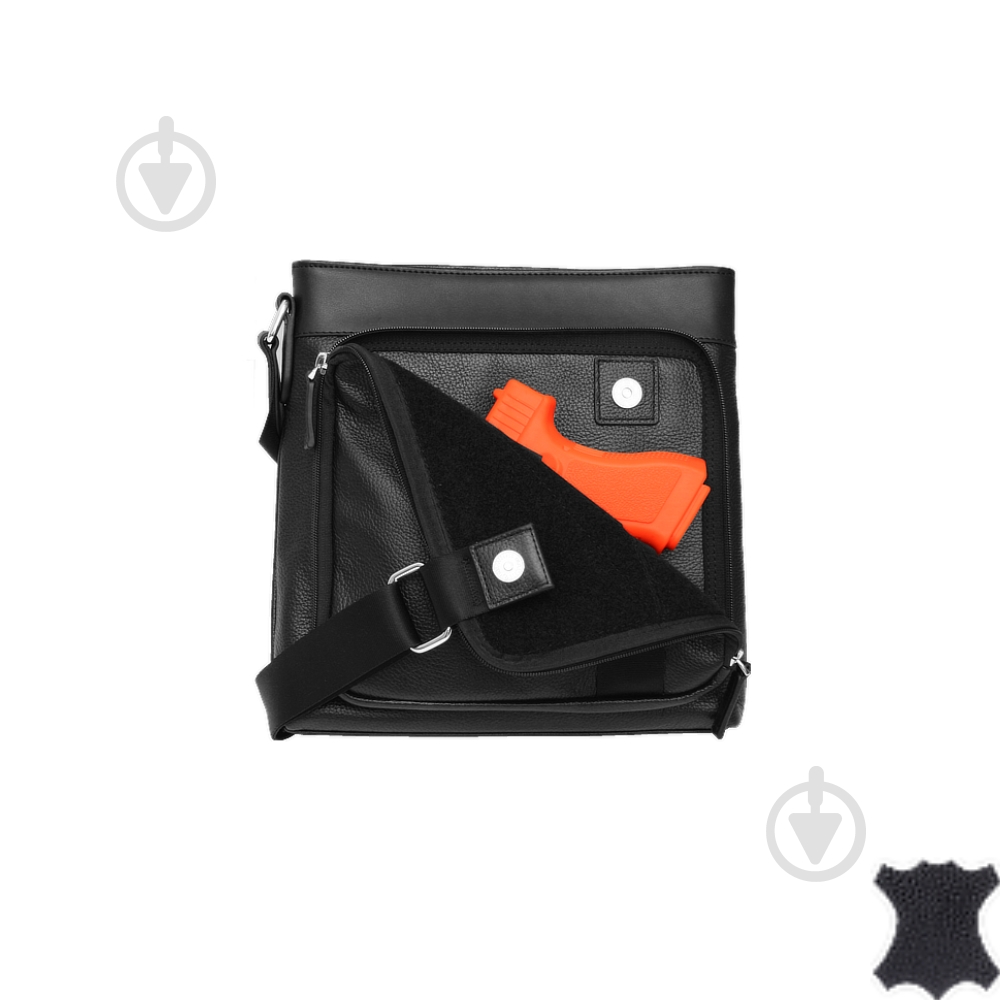 Сумка через плече Danaper чорний 1427099 - фото 5 Сумка через плече Danaper чорний 1427099 - фото 5