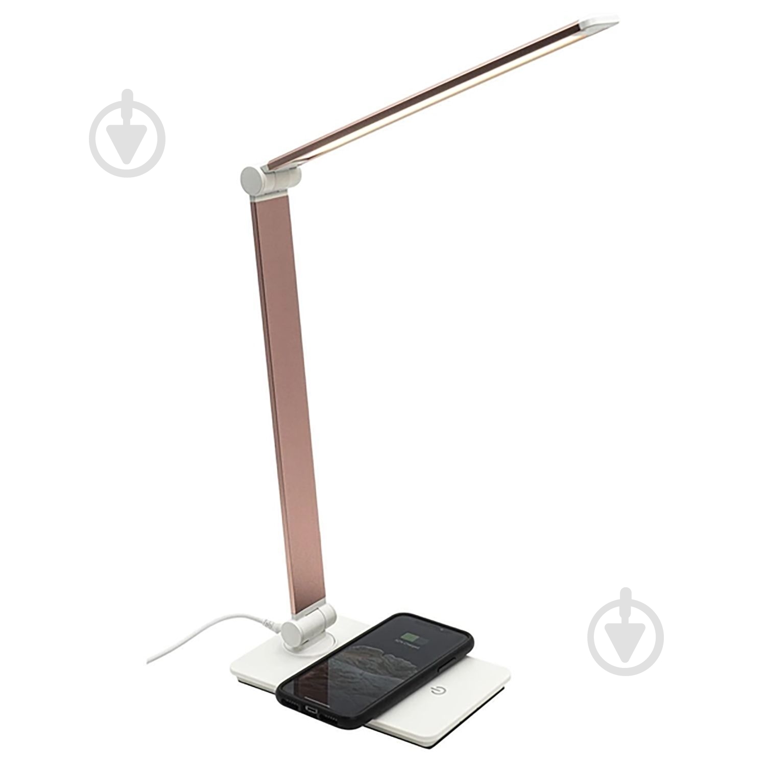 USB-лампа Berger 1x11 Вт білий із рожевим 1041-TL-11 Rose Gold - фото 3