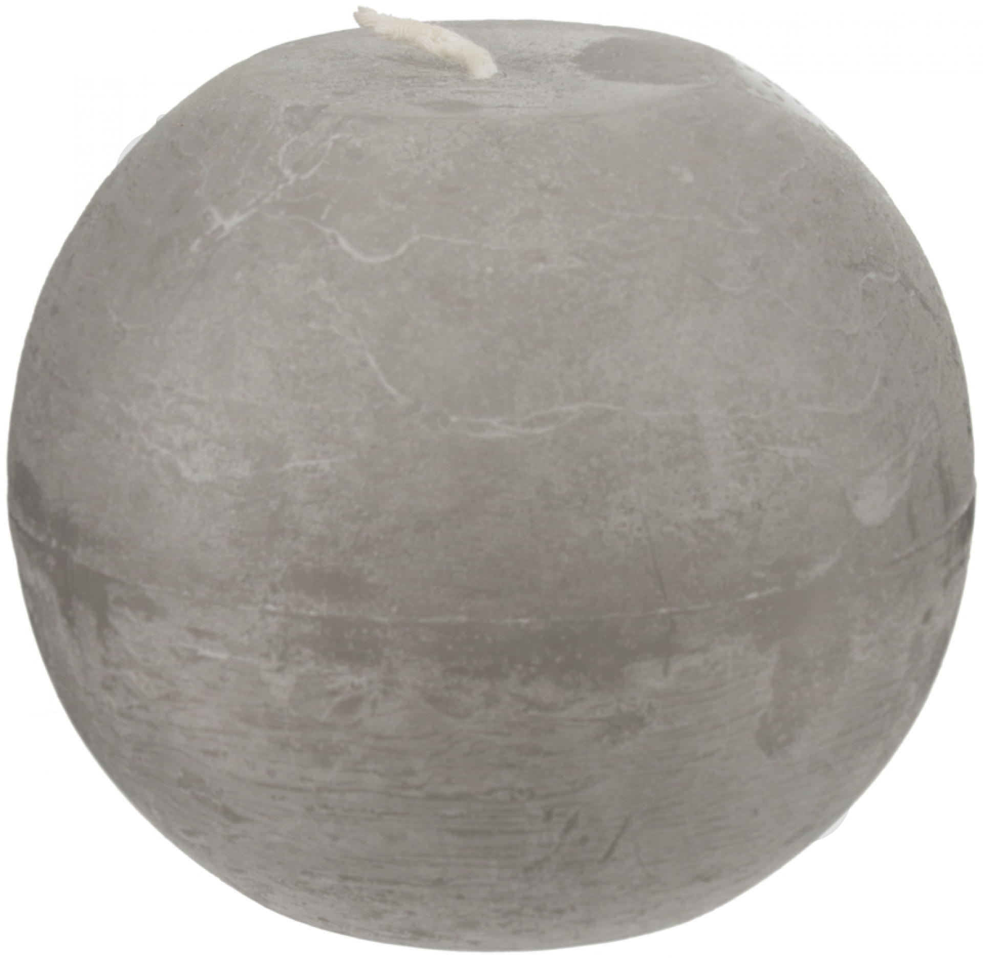 Свеча Пуля серая 10 см Candy Light - фото 1