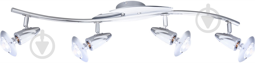 Спот Globo Lord 4x40 Вт E14 хром 5438-4 - фото 1 Спот Globo Lord 4x40 Вт E14 хром 5438-4 - фото 1