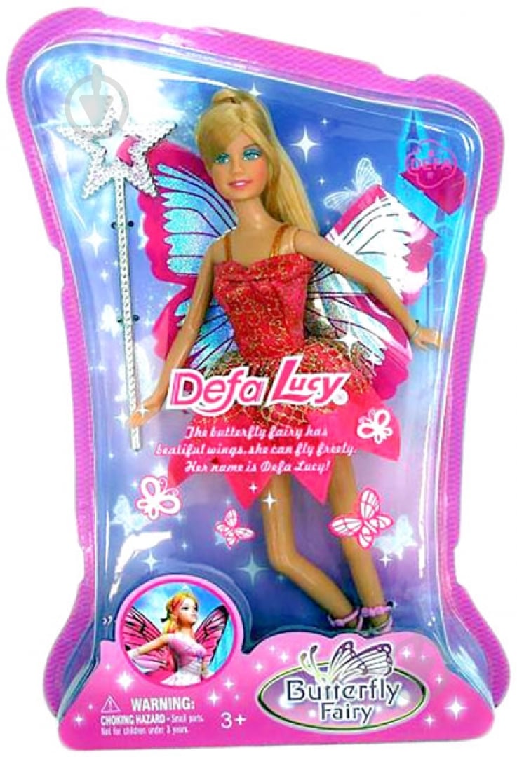 Кукла Defa Волшебница-бабочка 8120 - фото 1 Кукла Defa Волшебница-бабочка 8120 - фото 1