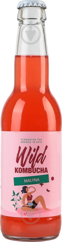Комбуча Kombucha Wild Малина 0,33 л - фото 1