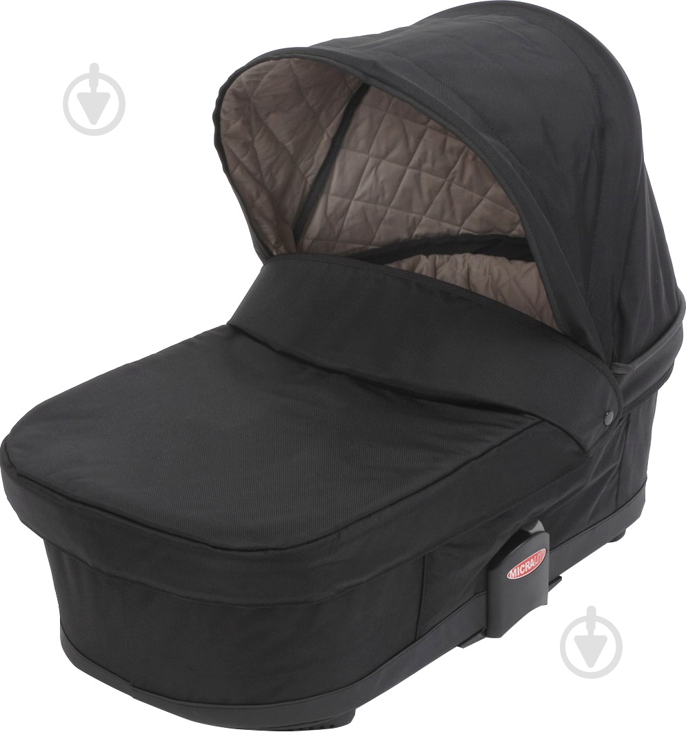 Коляска универсальная MICRALITE 2 в 1 Toro New Born black - фото 4