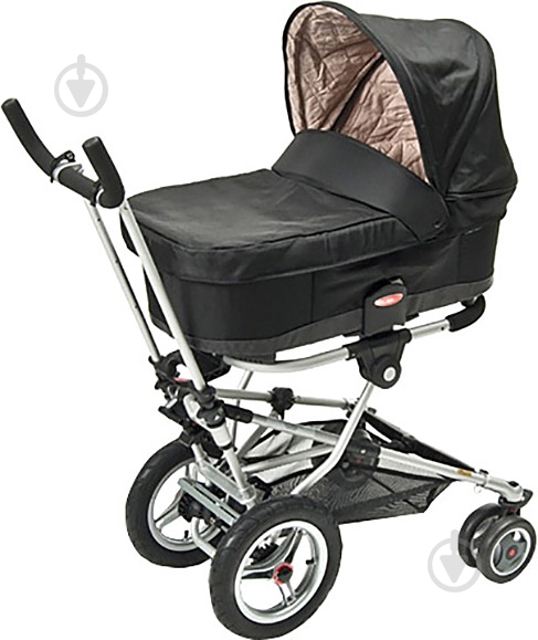 Коляска универсальная MICRALITE 2 в 1 Toro New Born black - фото 1