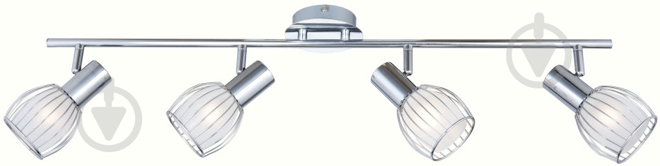 Спот Globo Colubris 4x40 Вт E14 хром 54531-4 - фото 1 Спот Globo Colubris 4x40 Вт E14 хром 54531-4 - фото 1