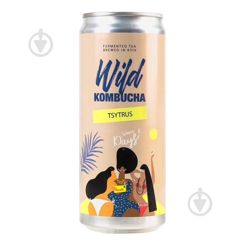 Комбуча Kombucha Wild Цитрус 0,33 л - фото 1