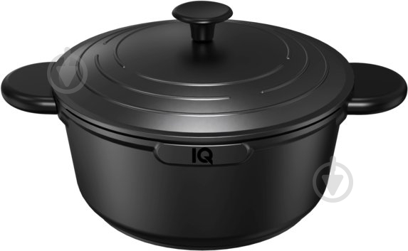 Каструля з кришкою IQ Be Simple 28 см (6.4 л (IQ-2049-28) - фото 2 Каструля з кришкою IQ Be Simple 28 см (6.4 л (IQ-2049-28) - фото 2