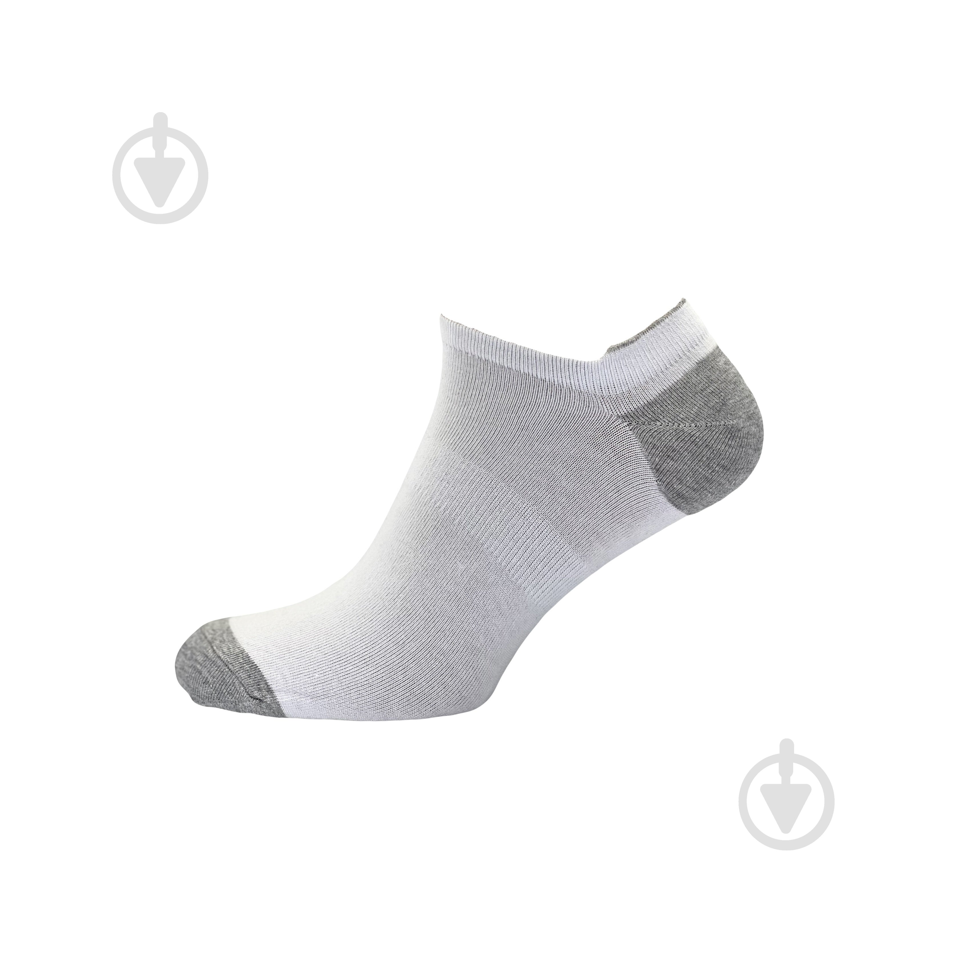 Шкарпетки чоловічі MovementStandard MS M0209S (ультракороткі) 00 р.40-41 біло-сірий 1 шт. - фото 1 Шкарпетки чоловічі MovementStandard MS M0209S (ультракороткі) 00 р.40-41 біло-сірий 1 шт. - фото 1