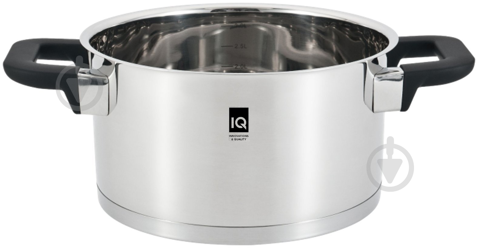Каструля з кришкою IQ Be Traditional 3.3 л (IQ-2046-20) - фото 2 Каструля з кришкою IQ Be Traditional 3.3 л (IQ-2046-20) - фото 2