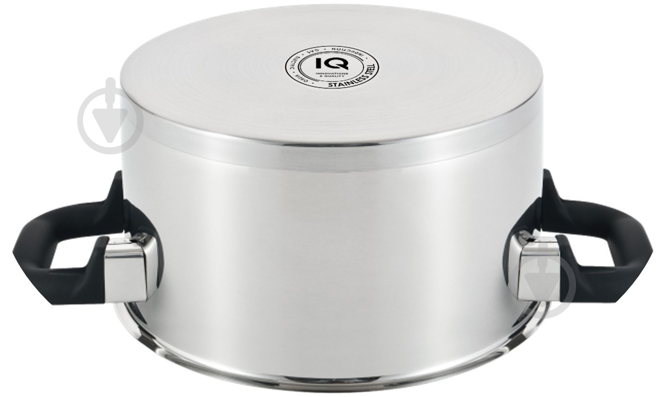Каструля з кришкою IQ Be Traditional 3.3 л (IQ-2046-20) - фото 4 Каструля з кришкою IQ Be Traditional 3.3 л (IQ-2046-20) - фото 4