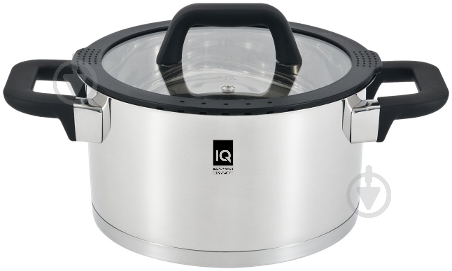 Каструля з кришкою IQ Be Traditional 3.3 л (IQ-2046-20) - фото 1 Каструля з кришкою IQ Be Traditional 3.3 л (IQ-2046-20) - фото 1