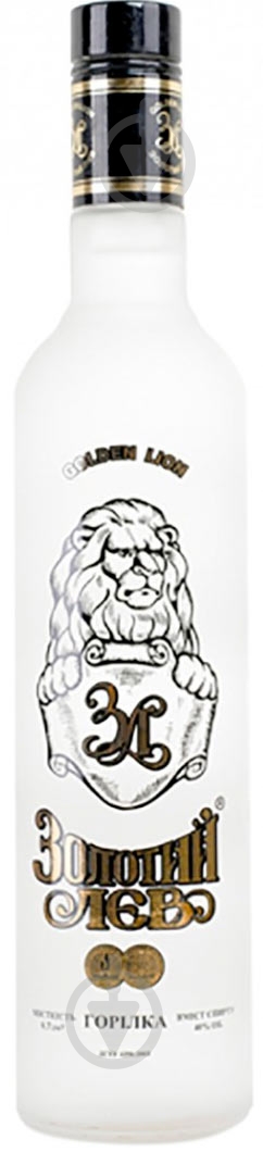 Водка Золотий лев 0,7 л - фото 1 Водка Золотий лев 0,7 л - фото 1