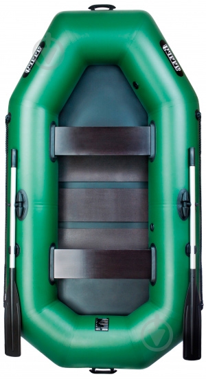 Лодка надувная Ладья ЛТ-250ЕС зеленый - фото 1