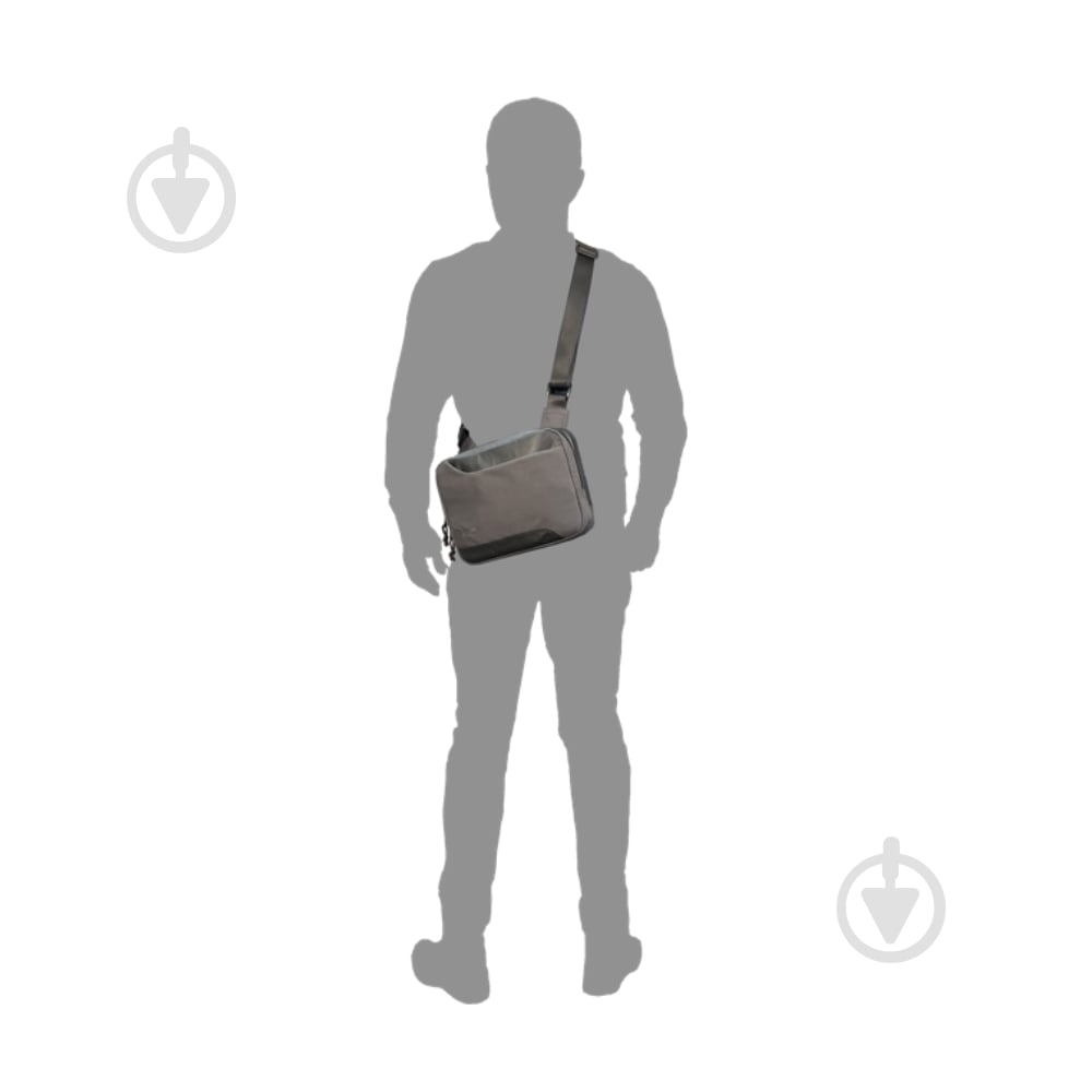 Сумка через плечо Danaper Luton Graphite серый 1411766 - фото 5