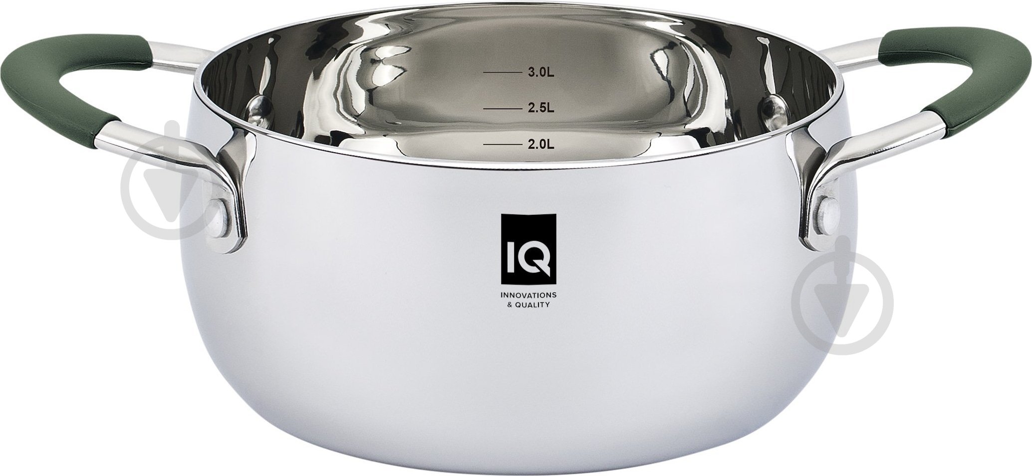 Каструля з кришкою IQ Be Trendy 5.7 л (IQ-2044-24) - фото 2 Каструля з кришкою IQ Be Trendy 5.7 л (IQ-2044-24) - фото 2