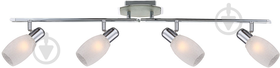 Спот Globo Cyclone 4x40 Вт E14 хром 54917-4 - фото 1